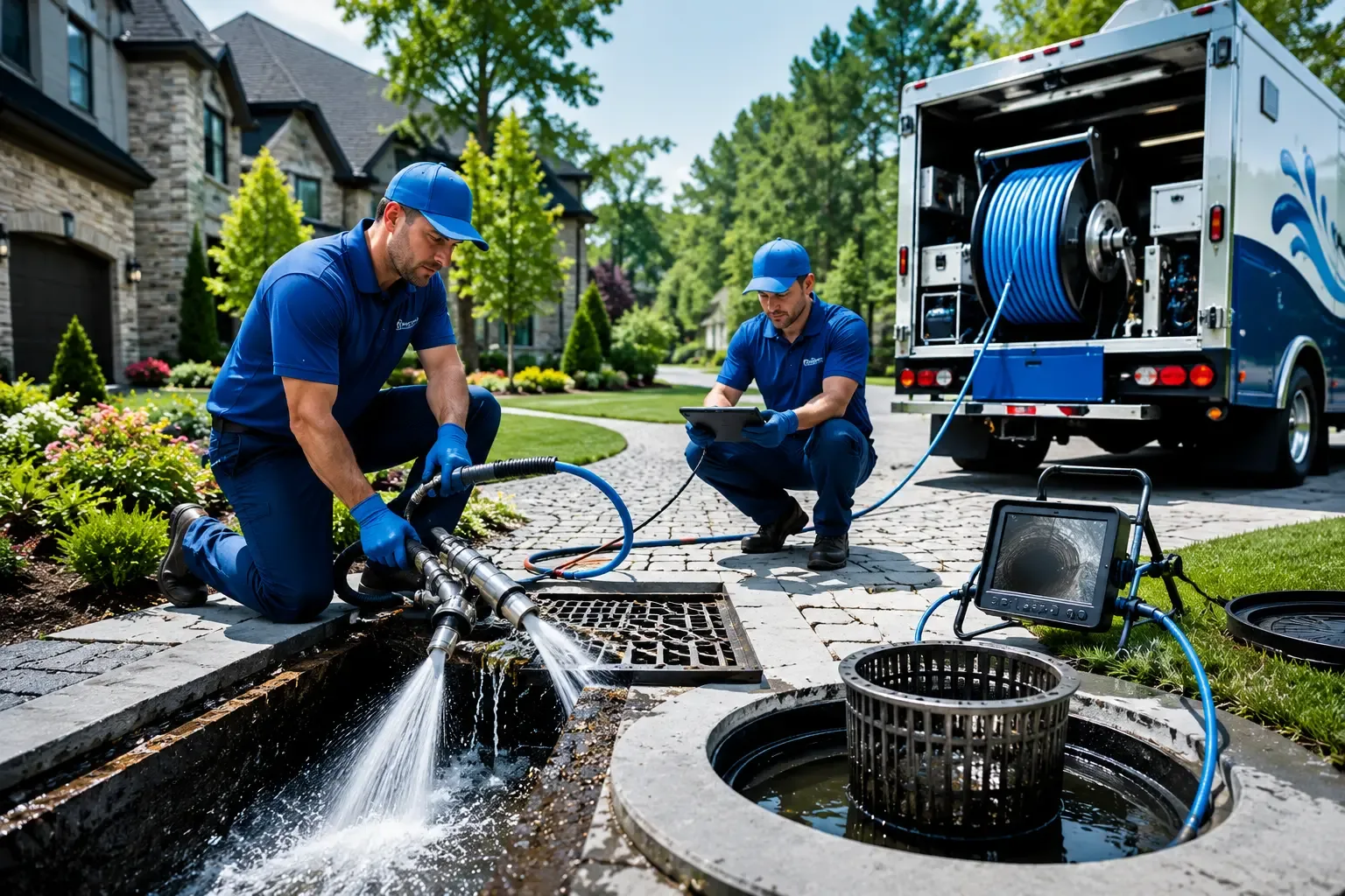 Local outdoor drain cleaning professionals in Los Indios, TX