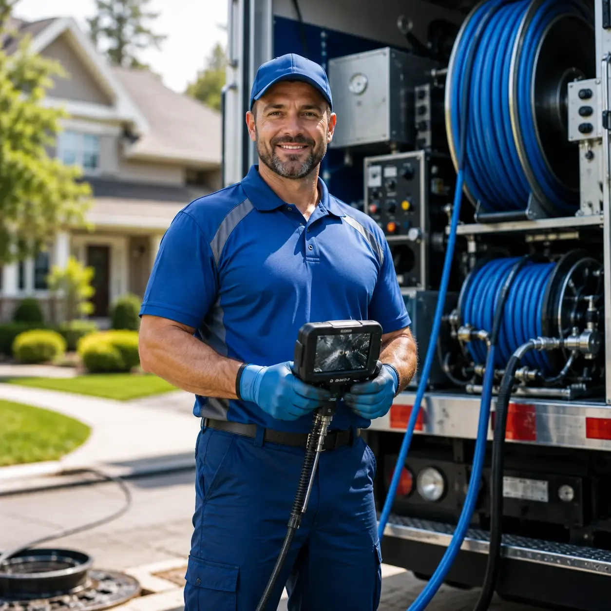 Local outdoor drain cleaning specialists in Los Indios, TX